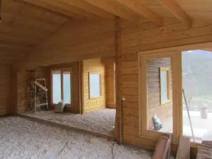 مراحل ساخت خانه چوبی