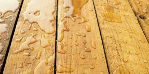 مقاومت چوب در برابر آب